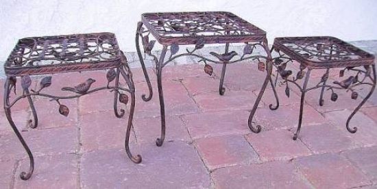 Blumenhocker Blumenst�nder Pflanzenst�nder 3er Set Avis