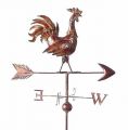 Wetterhahn Wetterfahne Hahn aus Metall Windrad 165 cm