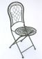 Preview: DanDiBo Garden Chair Metal Malega Patina 12185 Metal Chair Chair Garden Vintage Iron Nostalgic Iron Chair Antique