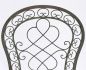 Preview: DanDiBo Garden Chair Metal Malega Patina 12185 Metal Chair Chair Garden Vintage Iron Nostalgic Iron Chair Antique