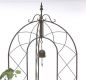 Preview: Rankhilfe mit Glocke 120264 faltbar Rankgitter H-172cm D-70cm Kletterhilfe Zaun