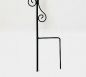 Preview: Rankhilfe mit 2 Halter Rankgitter aus Metall H-145cm B-30cm Kletterhilfe 2 Haken