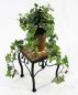 Preview: DanDiBo Flower Stool Mosaic Square 21 cm Flower Stand 12015 Side Table Plant Stand Mosaic Table Small