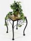 Preview: Blumenhocker Merano Mosaik 12015 Blumenständer 38cm Hocker Eckig Beistelltisch