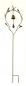 Preview: Climbing aid with bell JD2-12020 Metal trellis H-130 cm W-28 cm Climbing aid