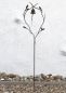Preview: Climbing aid with bell JD2-12020 Metal trellis H-130 cm W-28 cm Climbing aid