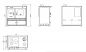 Preview: Kaminofen mit Backfach und Herdplatte Perfect Eco Lux Rot Rechts Holzofen 7 kW Kamin Ofen Holz Werkstattofen Hüttenofen Heizofen Gartenofen