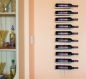 Preview: Wine rack TEN White 116cm made from metal for 10 bottles Bottle stand Shelf Bottle holder