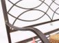 Preview: Bench Garden bench 111185 made from metal Seat Tree bench 2-Seater 109cm Park bench