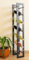 Preview: Designer Wine rack "Pit" 100cm made from metal Bottle stand Bottle holder Bar