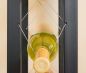 Preview: Designer Weinregal Pit 100cm aus Metall Flaschenständer Flaschenhalter Bar
