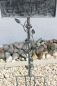 Preview: Rankhilfe Gabel Garten 92110 Rankgitter aus Metall H-130cm B-28cm Kletterhilfe