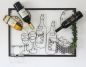 Preview: Relief picture Wine shelf 091975 Bottle stand metal 64 cm Bottle holder Shelf