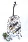 Preview: Weinregal Cello aus Metall 100136 Flaschenhalter 134cm Flaschenregal Wein Bar