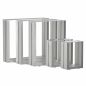 Preview: DanDiBo 2x Stainless Steel Table Legs 72 x 60 cm Table Frame Height-Adjustable 96673 Table Legs Furniture Legs Table Runners Dining Table Legs