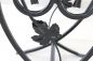 Preview: DanDiBo Flower Stand Metal Black 49 cm Flower Stool KW420 Plant Column Plant Stand Flower Column Small