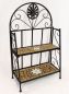 Preview: Shelf mosaic "Merano" 12006 bookshelf 80cm made from metal Bathroom shelf