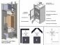 Preview: EEK A ABC Quadro Inox wood-burning stove 9.5 kW with multiple occupancy Fireplace Stove Wood-burning stove Workshop stove Heating stove