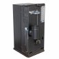 Preview: Babas Eco Hybridofen Pellets und Holz Kombiofen Kaminofen 8 kW Pelletofen ohne Strom Schwarz Holzofen Holz Ofen Kamin