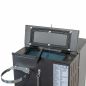 Preview: Babas Eco Hybridofen Pellets und Holz Kombiofen Kaminofen 8 kW Pelletofen ohne Strom Schwarz Holzofen Holz Ofen Kamin