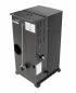 Preview: Babas Eco Hybridofen Pellets und Holz Kombiofen Kaminofen 8 kW Pelletofen ohne Strom Schwarz Holzofen Holz Ofen Kamin