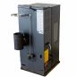 Preview: Babas Eco Plus Panorama Hybridofen Pellets und Holz Kombiofen Kaminofen 8 kW Pelletofen ohne Strom Schwarz Holzofen Holz Ofen Kamin
