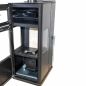 Preview: Babas Gold Plus Hybridofen Pellets und Holz Kombiofen Kaminofen mit Backfach Panorama 12 kW Schwarz Holzofen Holz Ofen Kamin