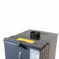 Preview: Babas Gold Plus Hybridofen Pellets und Holz Kombiofen Kaminofen mit Backfach Panorama 12 kW Schwarz Holzofen Holz Ofen Kamin