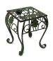 Preview: Flower Stool Metal Green Angular 25 cm Flower Stand 96007 S Flower Column Modern Plant Stand Plant Stool Vintage