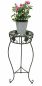 Preview: Flower Stool Metal Green Round 60 cm Flower Stand 96008 M Flower Column Antique Plant Stand Plant Stool Vintage