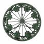 Preview: Flower Stool Metal Green Round 75 cm Flower Stand 96008 L Flower Column Antique Plant Stand Plant Stool Vintage