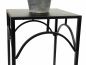 Preview: DanDiBo Blumenhocker Metall Schwarz Eckig 50 - 70 cm Blumenständer 96132 3er Set Beistelltisch Blumensäule Modern Pflanzenständer Pflanzenhocker