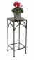 Preview: DanDiBo Flower Stool Metal Black Angular 60 cm Flower Stand 96132 M Side Table Flower Column Modern Plant Stand Plant Stool
