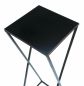 Preview: DanDiBo Flower Stool Metal Black Angular 68 cm Flower Stand Side Table 437 Flower Column Modern Plant Stand Plant Stool
