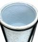 Preview: DanDiBo Flower Stool with Pot Metal Black White S 50 cm Flower Stand 96043 Flower Column Modern Plant Stand Plant Stool