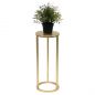 Preview: DanDiBo Metal Plant Stand Gold Round 96510 S 50 cm Set Plant Holder Flower Stool Side Table Flower Column Modern Plant Stand