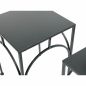 Preview: DanDiBo Metal Plant Stand Black Square 96449 Set of 3 Flower Pot Stands Plant Stools Side Tables Flower Columns Modern Plant Pedestals