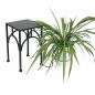 Preview: DanDiBo Blumenständer Metall Schwarz Eckig 96449 S 28 cm Pflanzenständer Blumenhocker Beistelltisch Blumensäule Modern Pflanzenhocker