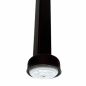 Preview: DanDiBo Blumenständer Metall Schwarz Eckig 96449 S 28 cm Pflanzenständer Blumenhocker Beistelltisch Blumensäule Modern Pflanzenhocker