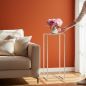 Preview: DanDiBo Blumenständer Metall Weiss Eckig 96482 L Pflanzenständer 70 cm Blumenhocker Beistelltisch Blumensäule Modern Pflanzenhocker