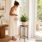 Preview: DanDiBo Mosaic Flower Stand Square 12012 L Plant Stand for Outdoor Use Flower Stool Outdoor Side Table Plant Stool