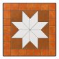 Preview: DanDiBo Mosaic Flower Stand Square 12012 L Plant Stand for Outdoor Use Flower Stool Outdoor Side Table Plant Stool