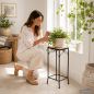 Preview: DanDiBo Mosaic Flower Stand Square 12012 L Plant Stand for Outdoor Use Flower Stool Outdoor Side Table Plant Stool