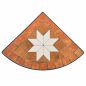 Preview: DanDiBo Mosaic Flower Stand Square 12013 M Plant Stand for Outdoor Use 52 cm Flower Stool Outdoor Side Table Plant Stool