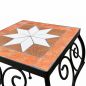 Preview: DanDiBo Mosaic Plant Stand Square Set of 3 12015 Plant Stand for Outdoor Use Flower Stool Outdoor Side Table Plant Stool