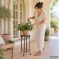 Preview: DanDiBo Round Mosaic Plant Stand 12011 L, Outdoor Flower Stand, Outdoor Side Table, Plant Stool