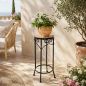 Preview: DanDiBo Round Mosaic Flower Stand 12011 M, Outdoor Plant Stand 54 cm, Plant Stool, Outdoor Side Table, Plant Display Stool