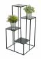 Preview: DanDiBo Flower Staircase Metal Black 82 cm Plant Staircase Flower Stand 435 Flower Column Modern Plant Stand Flower Stool