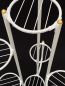 Preview: DanDiBo Flower Stairs Metal White 93922 Plant Stairs 101 cm Flower Shelf Plant Stand Flower Stand