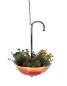 Preview: DanDiBo Blumenampel Metall Hängeampel mit Topf Innen Außen Regenschirm Hängepflanzen 57 cm 96258 S Pflanzenhänger Blumenhänger Topfhänger Blumen